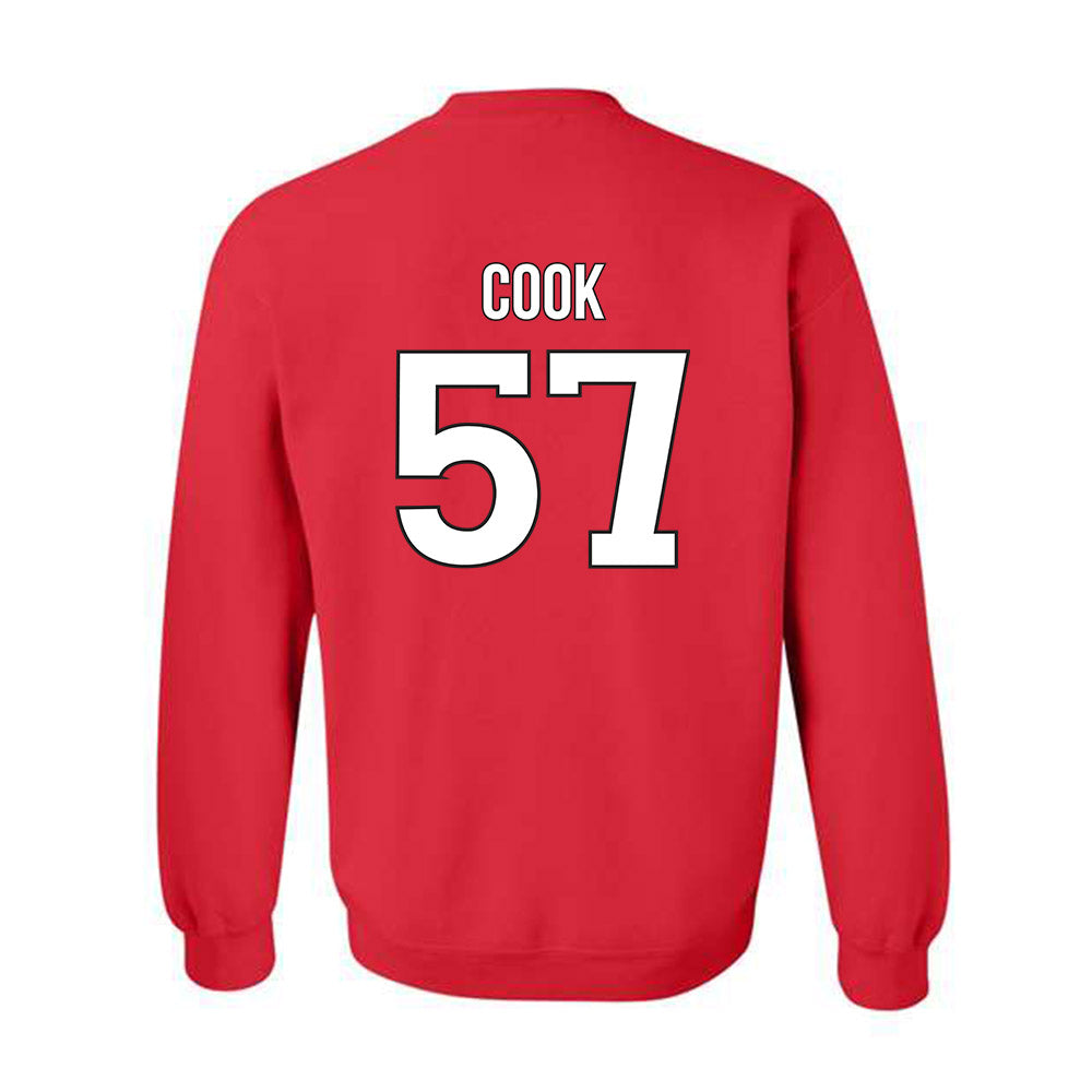 Rutgers - NCAA Football : Isaiah Cook - Classic Shersey Crewneck Sweatshirt-1