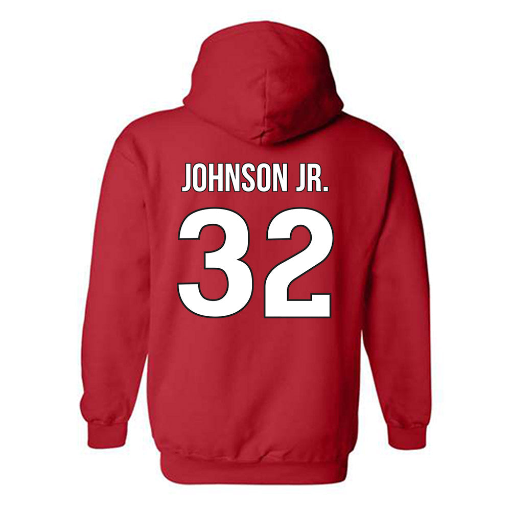 Rutgers - NCAA Football : RJ Johnson Jr. - Classic Shersey Hooded Sweatshirt-1