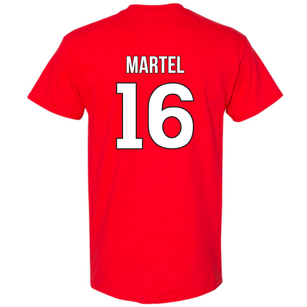 Rutgers - NCAA Baseball : Logan Martel - Classic Shersey T-Shirt-1