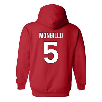 Rutgers - NCAA Men's Lacrosse : Kasey Mongillo - Classic Shersey Hooded Sweatshirt-1