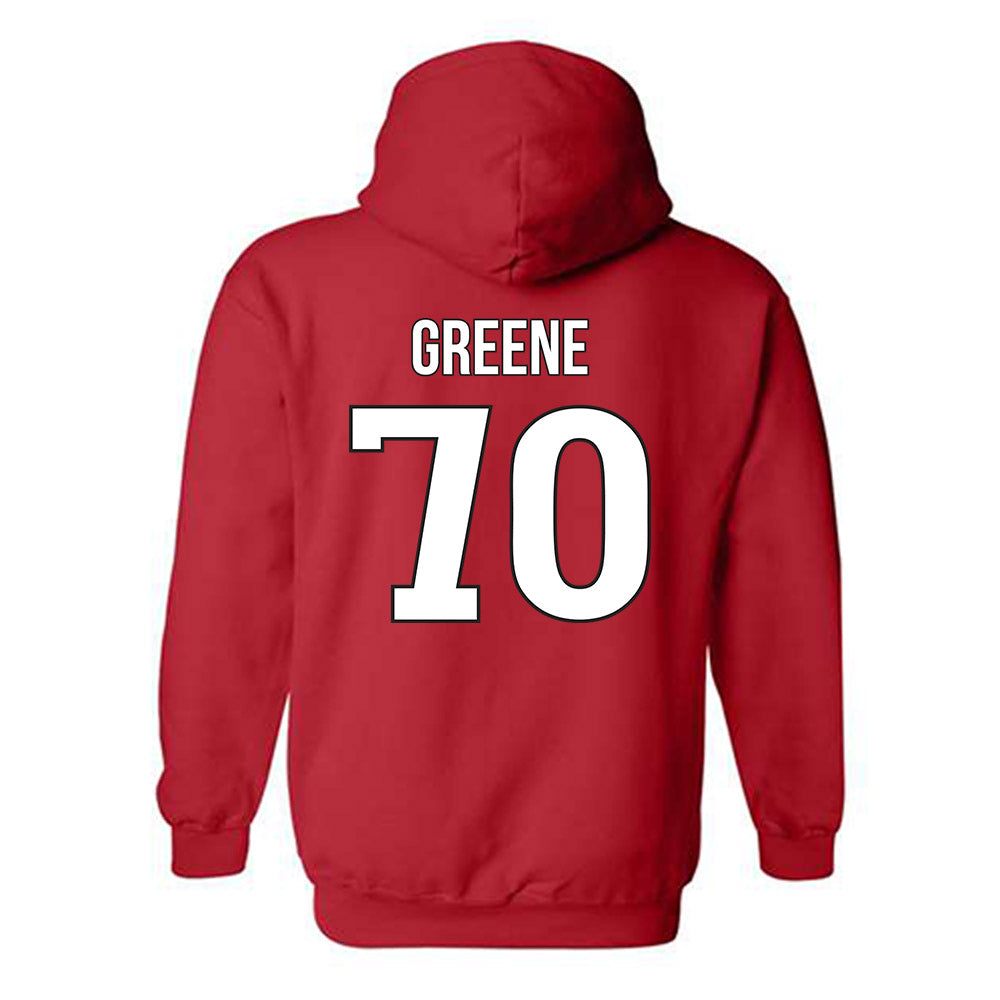 Rutgers - NCAA Football : Cameron Greene - Classic Shersey Hooded Sweatshirt-1