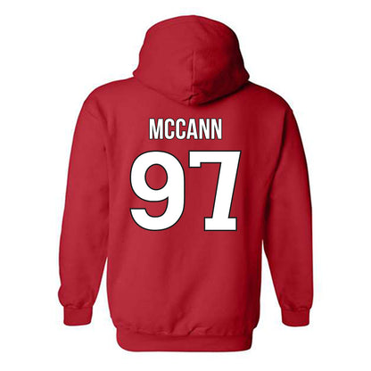 Rutgers - NCAA Football : Riley McCann - Classic Shersey Hooded Sweatshirt