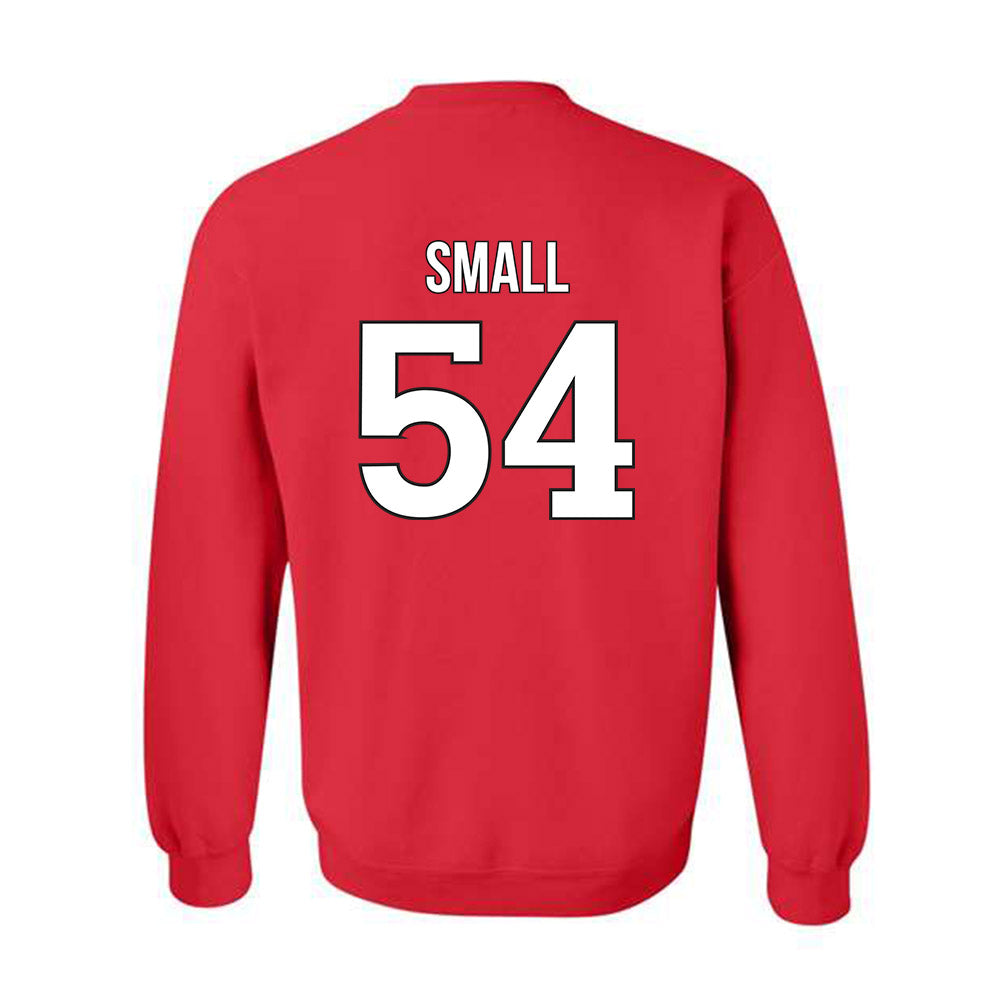 Rutgers - NCAA Football : Everett Small - Classic Shersey Crewneck Sweatshirt-1