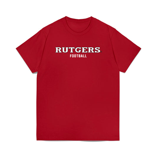 Rutgers - NCAA Football : RJ Wortman - Classic Shersey T-Shirt-0