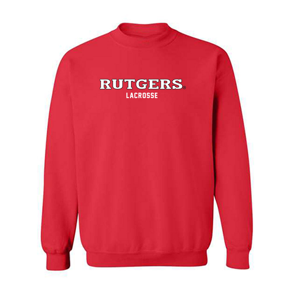 Rutgers - NCAA Men's Lacrosse : Jj Aiello - Classic Shersey Crewneck Sweatshirt-0