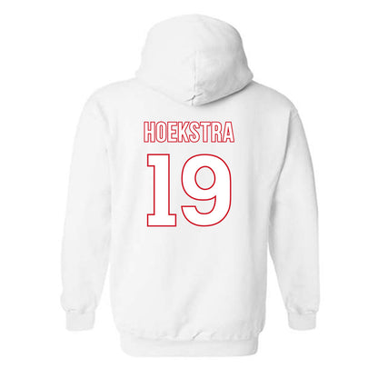 Rutgers - NCAA Softball : Kelsey Hoekstra - Sport Shersey Hooded Sweatshirt-1