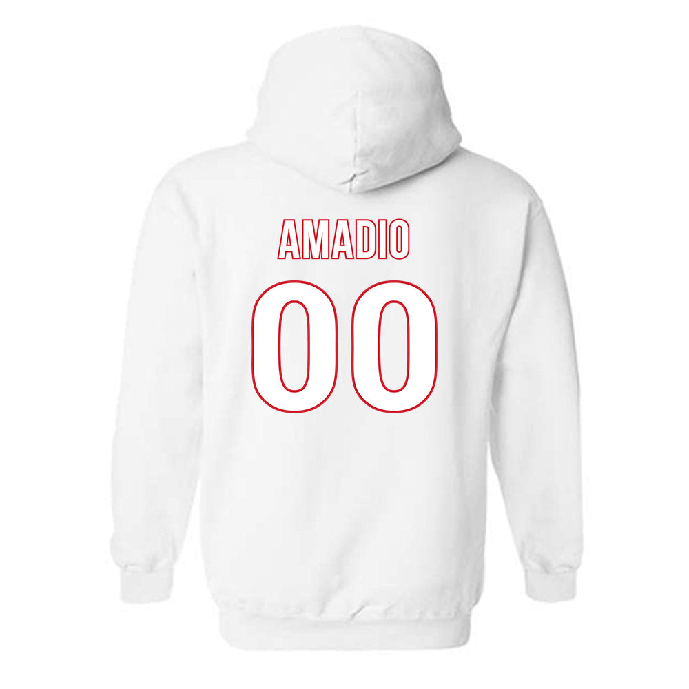 Rutgers - NCAA Softball : Allison Amadio - Sport Shersey Hooded Sweatshirt-1