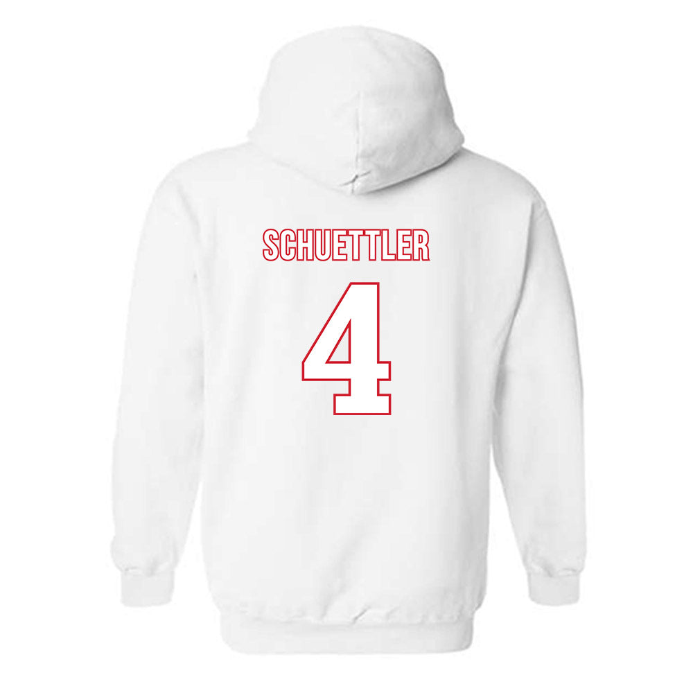 Rutgers - NCAA Softball : Charleigh Schuettler - Sport Shersey Hooded Sweatshirt-1