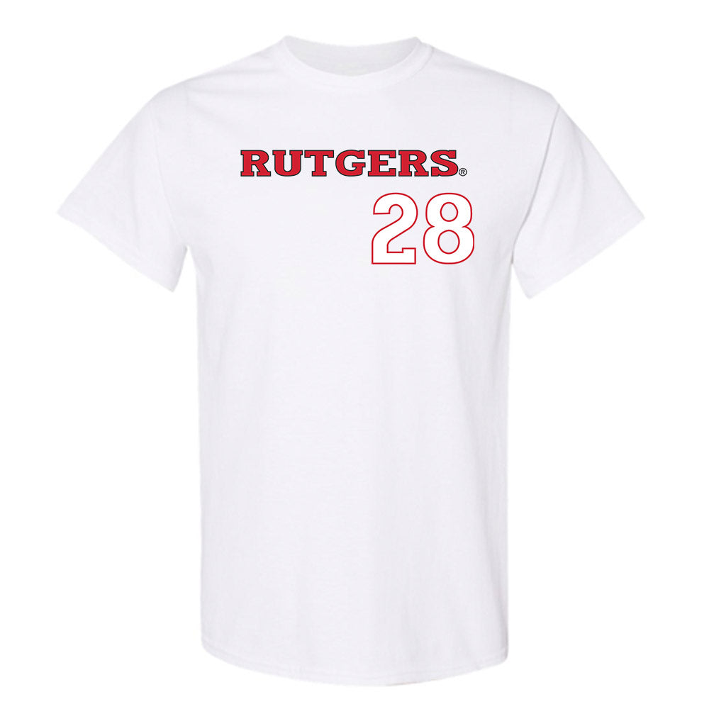 Rutgers - NCAA Softball : Rachel Millan - Sport Shersey T-Shirt-0