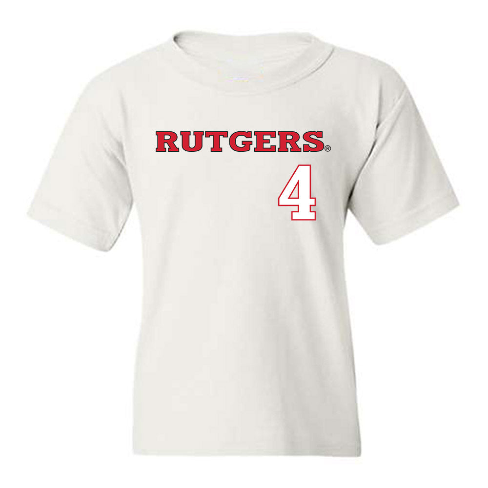 Rutgers - NCAA Softball : Charleigh Schuettler - Sport Shersey Youth T-Shirt-0