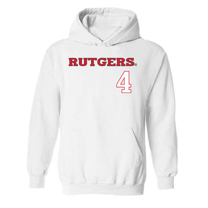 Rutgers - NCAA Softball : Charleigh Schuettler - Sport Shersey Hooded Sweatshirt-0