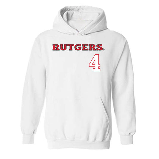 Rutgers - NCAA Softball : Charleigh Schuettler - Sport Shersey Hooded Sweatshirt-0
