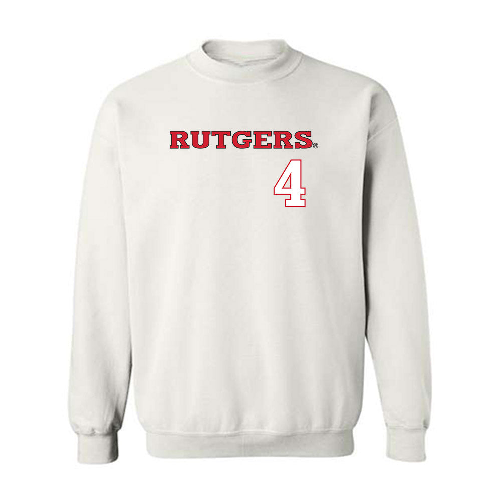 Rutgers - NCAA Softball : Charleigh Schuettler - Sport Shersey Crewneck Sweatshirt-0