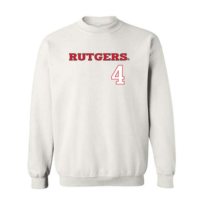 Rutgers - NCAA Softball : Charleigh Schuettler - Sport Shersey Crewneck Sweatshirt-0