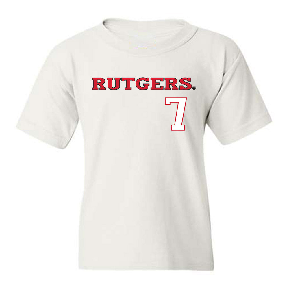 Rutgers - NCAA Softball : Riley Hwang - Sport Shersey Youth T-Shirt-0