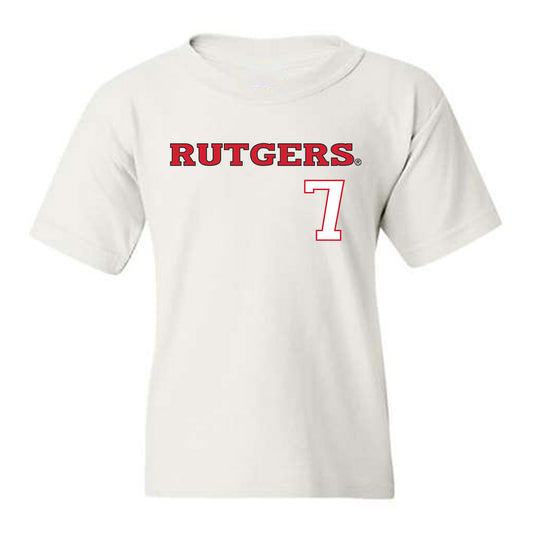 Rutgers - NCAA Softball : Riley Hwang - Sport Shersey Youth T-Shirt-0