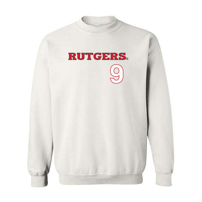 Rutgers - NCAA Softball : Stephanie Kraska - Sport Shersey Crewneck Sweatshirt-0