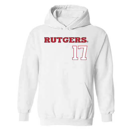 Rutgers - NCAA Softball : Brooke Shifflett - Sport Shersey Hooded Sweatshirt-0