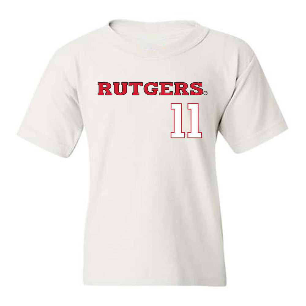 Rutgers - NCAA Softball : Mia Mitchell - Sport Shersey Youth T-Shirt-0