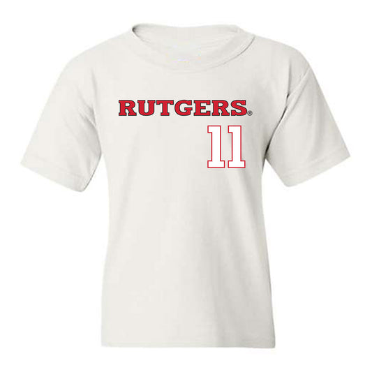 Rutgers - NCAA Softball : Mia Mitchell - Sport Shersey Youth T-Shirt-0
