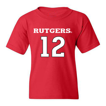 Rutgers - NCAA Women's Soccer : Olivia Russomanno - Sport Shersey Youth T-Shirt-0