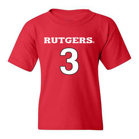 Rutgers - NCAA Women's Soccer : Lilia Calvert - Sport Shersey Youth T-Shirt-0