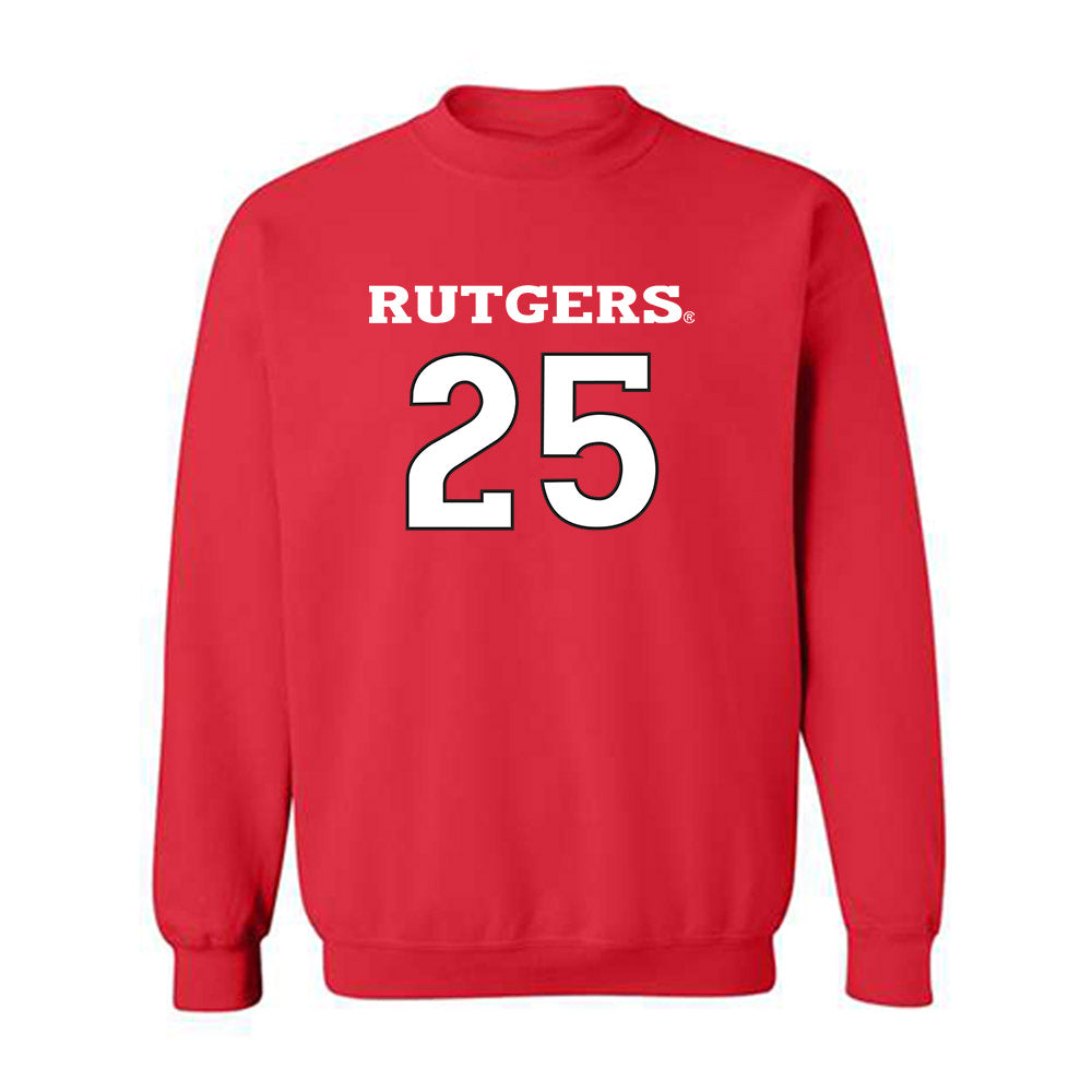 Rutgers - NCAA Women's Soccer : Morgan Hippeli - Sport Shersey Crewneck Sweatshirt-0
