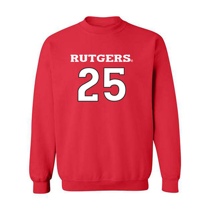 Rutgers - NCAA Women's Soccer : Morgan Hippeli - Sport Shersey Crewneck Sweatshirt-0