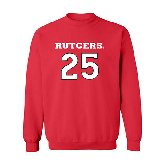 Rutgers - NCAA Women's Soccer : Morgan Hippeli - Sport Shersey Crewneck Sweatshirt-0