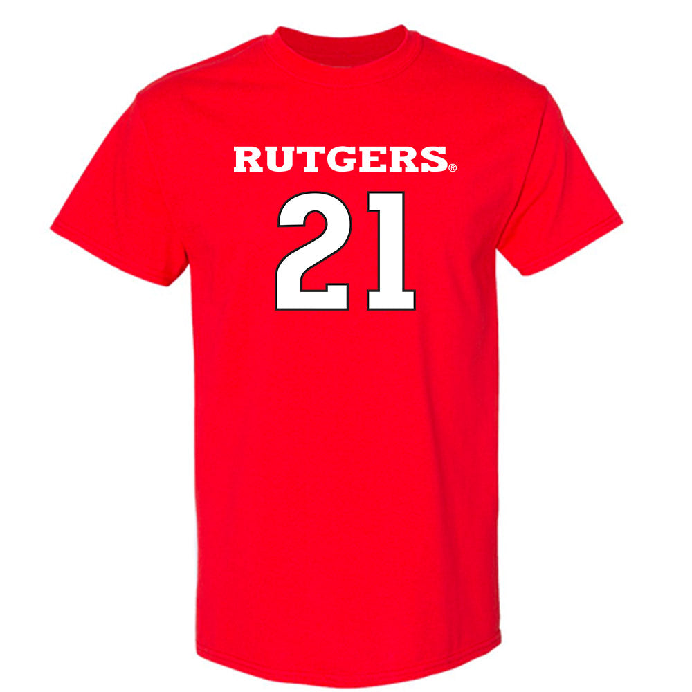 Rutgers - NCAA Women's Soccer : Sarah Martinez - Sport Shersey T-Shirt-0