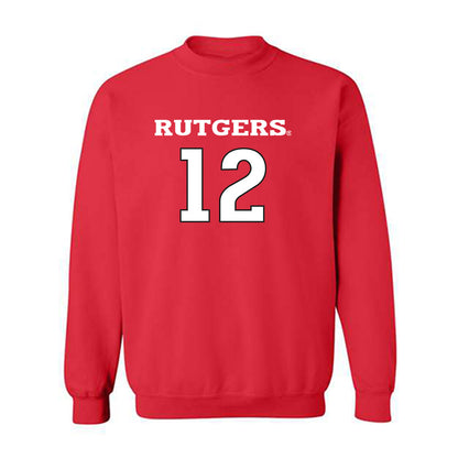Rutgers - NCAA Women's Soccer : Olivia Russomanno - Sport Shersey Crewneck Sweatshirt-0
