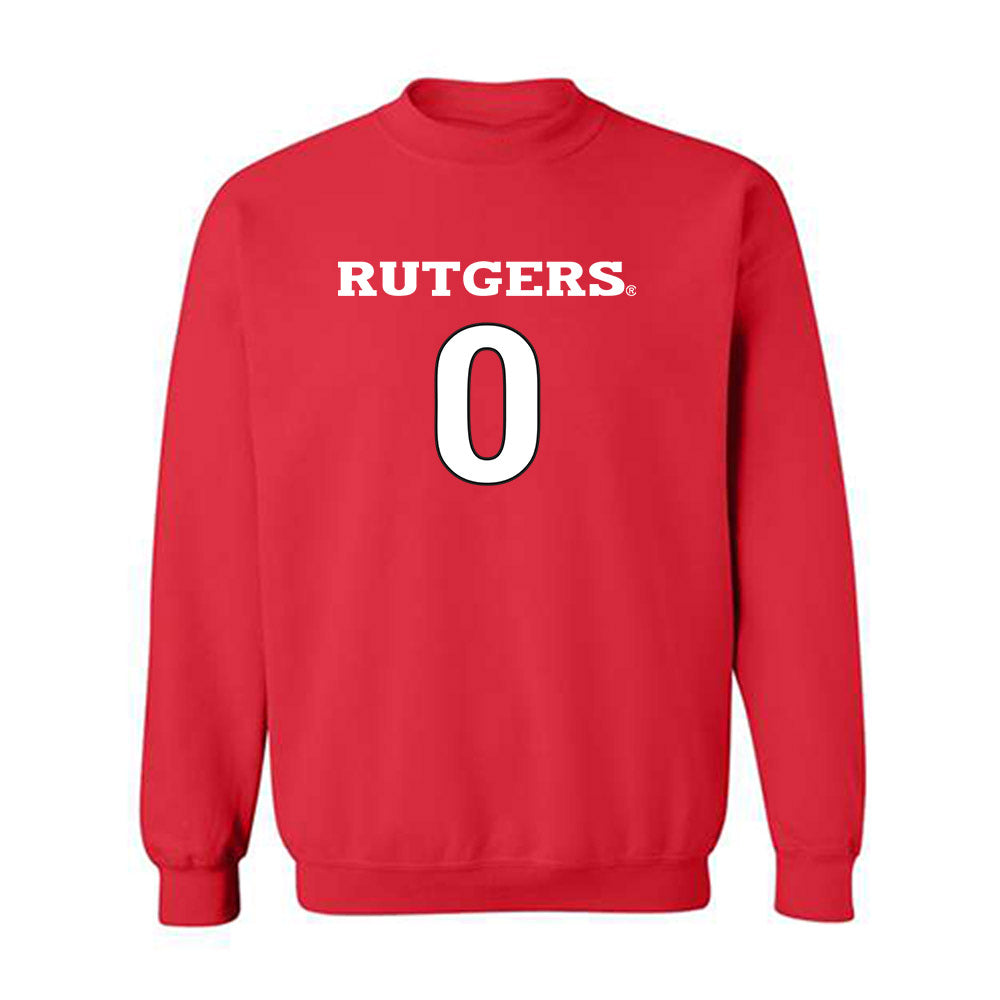 Rutgers - NCAA Women's Soccer : Olivia Bodmer - Sport Shersey Crewneck Sweatshirt-0