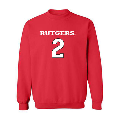 Rutgers - NCAA Women's Soccer : Julia Joseph - Sport Shersey Crewneck Sweatshirt-0