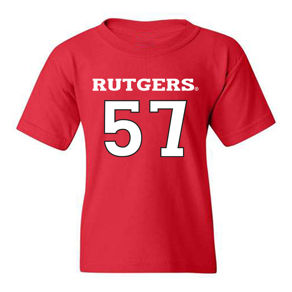 Rutgers - NCAA Women's Soccer : Riley Morris - Sport Shersey Youth T-Shirt-0