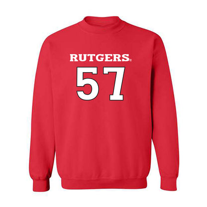 Rutgers - NCAA Women's Soccer : Riley Morris - Sport Shersey Crewneck Sweatshirt-0