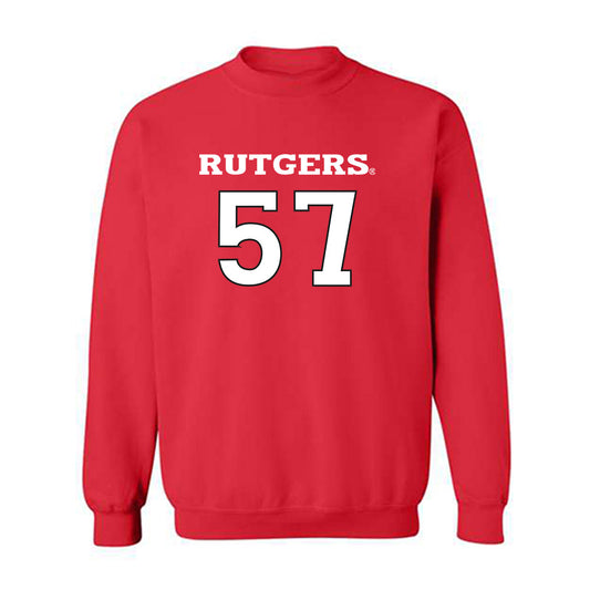 Rutgers - NCAA Women's Soccer : Riley Morris - Sport Shersey Crewneck Sweatshirt-0