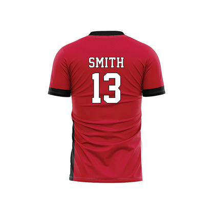 Utah - NCAA Women's Soccer : Eliza Smith - Red Soccer Jersey-1