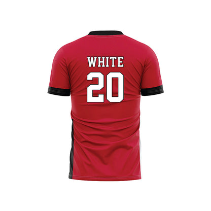 Utah - NCAA Women's Soccer : Sophie White - Red Soccer Jersey-1