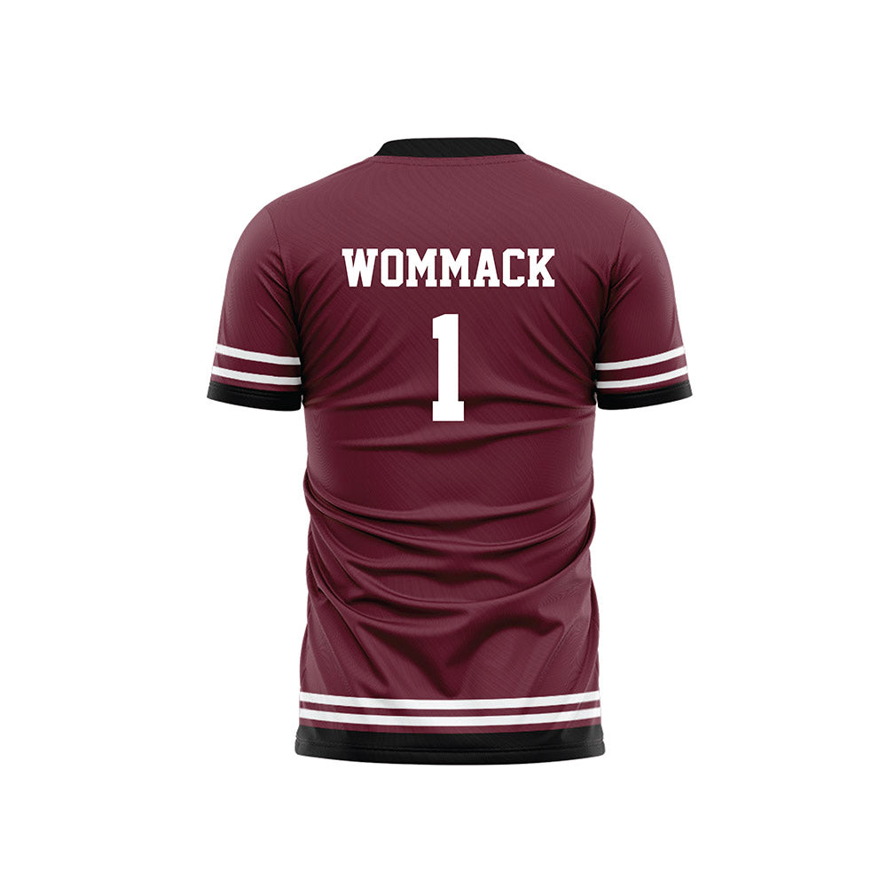 Mississippi State - NCAA Women's Soccer : Sarah Wommack - Maroon Soccer Jersey-1