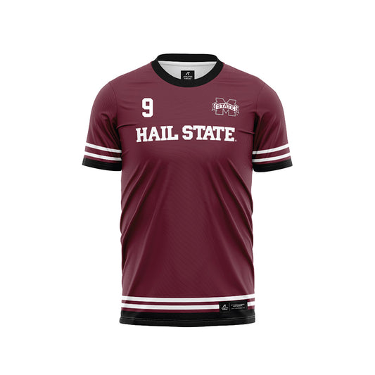 Mississippi State - NCAA Women's Soccer : Abbey Dalton - Maroon Soccer Jersey-0