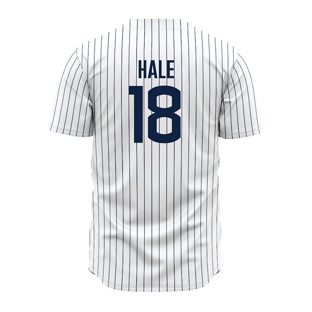 UConn - NCAA Baseball : Charlie Hale - White Jersey-1