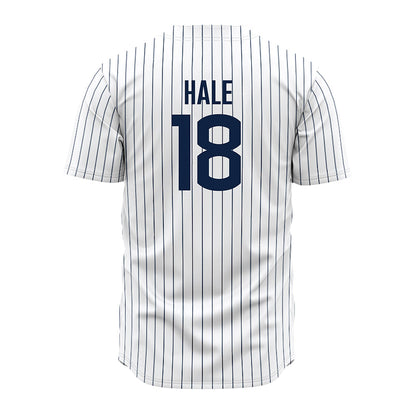 UConn - NCAA Baseball : Charlie Hale - White Jersey-1