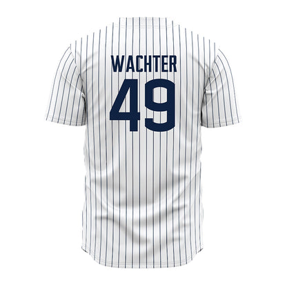 UConn - NCAA Baseball : Nater Wachter - White Jersey-1