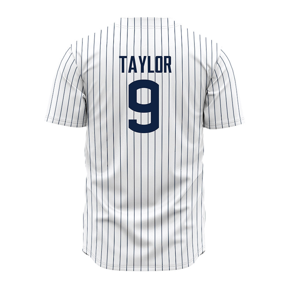 UConn - NCAA Baseball : Chase Taylor - White Jersey-1