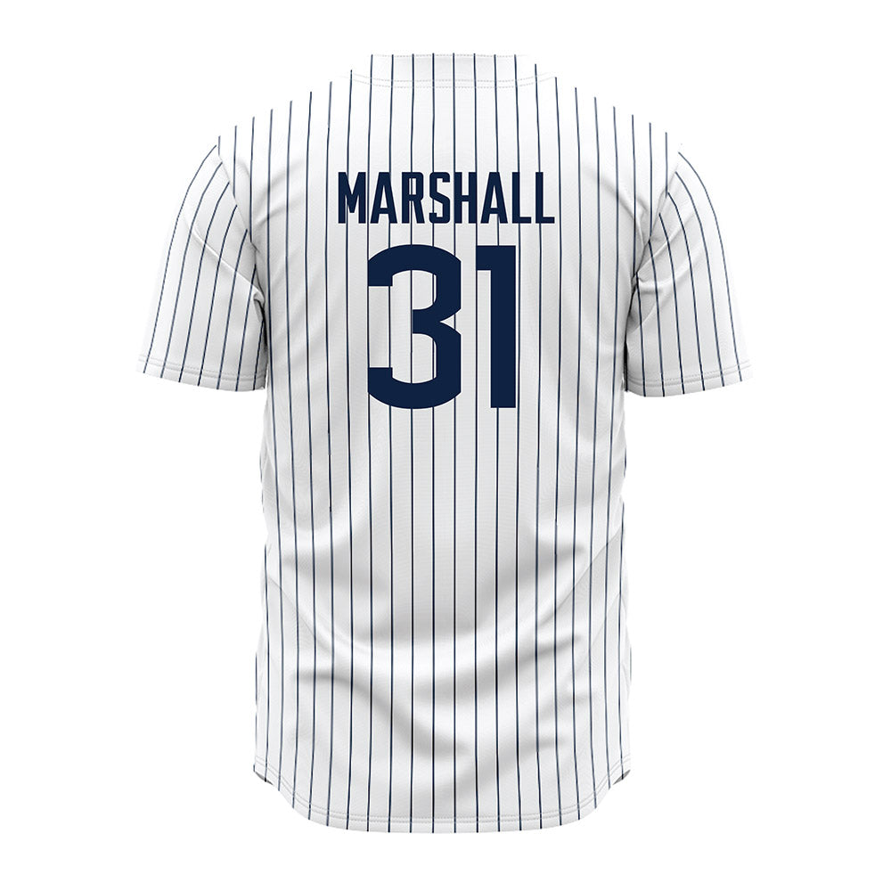 UConn - NCAA Baseball : Jackson Marshall - White Jersey-1