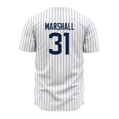 UConn - NCAA Baseball : Jackson Marshall - White Jersey-1