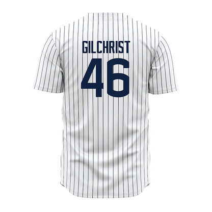 UConn - NCAA Baseball : Rob Gilchrist - White Jersey-1