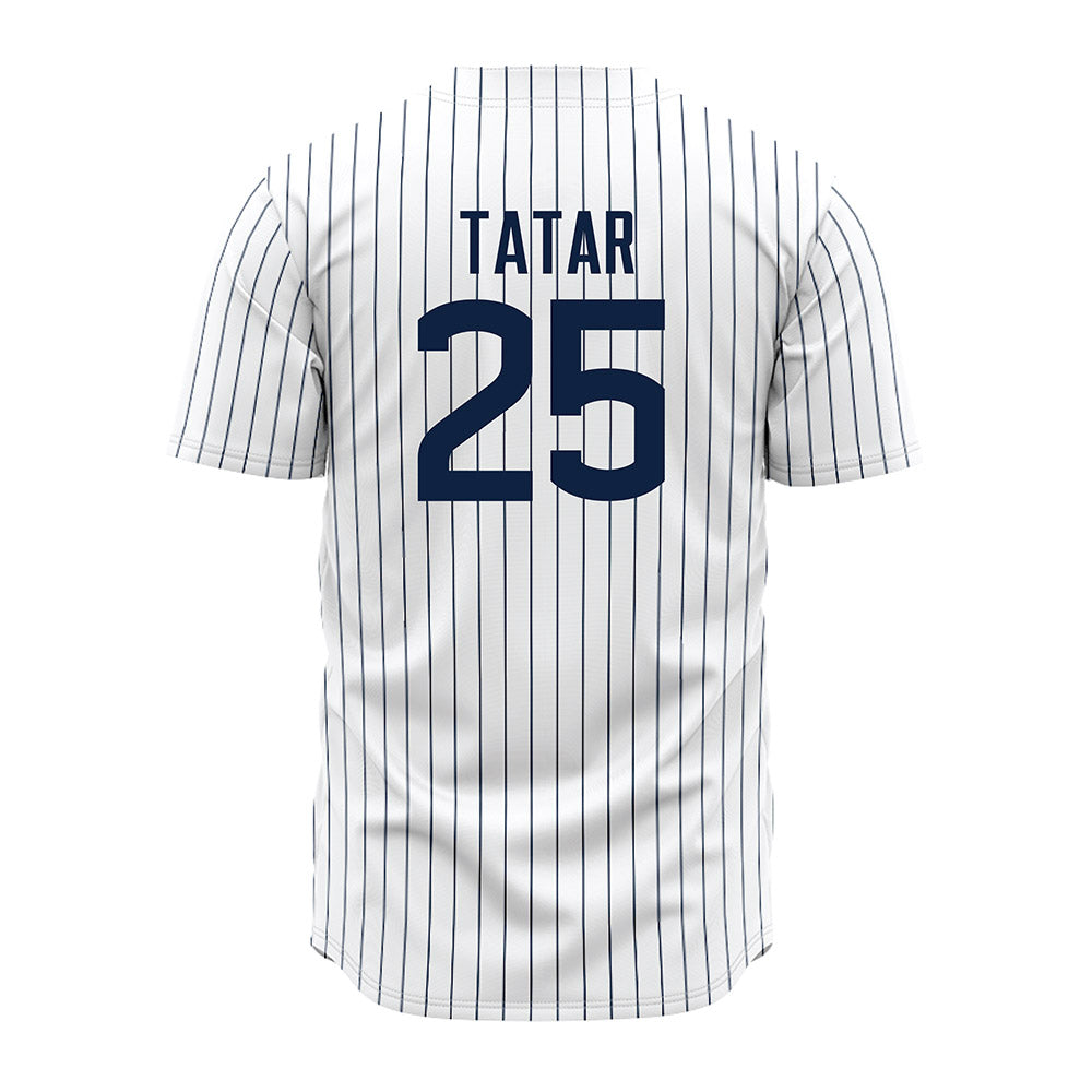 UConn - NCAA Baseball : Ryan Tatar - White Jersey-1