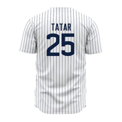 UConn - NCAA Baseball : Ryan Tatar - White Jersey-1