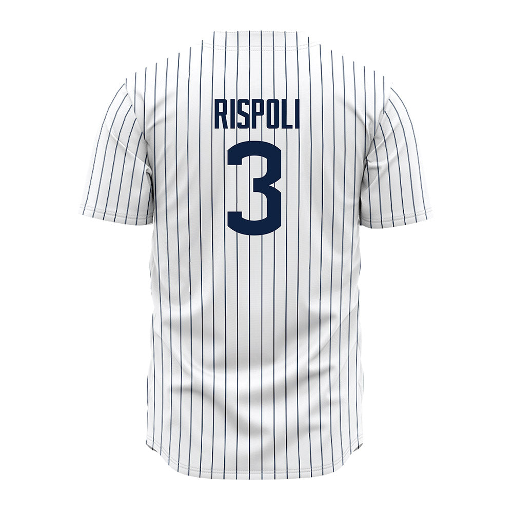 UConn - NCAA Baseball : Rob Rispoli - White Jersey-1
